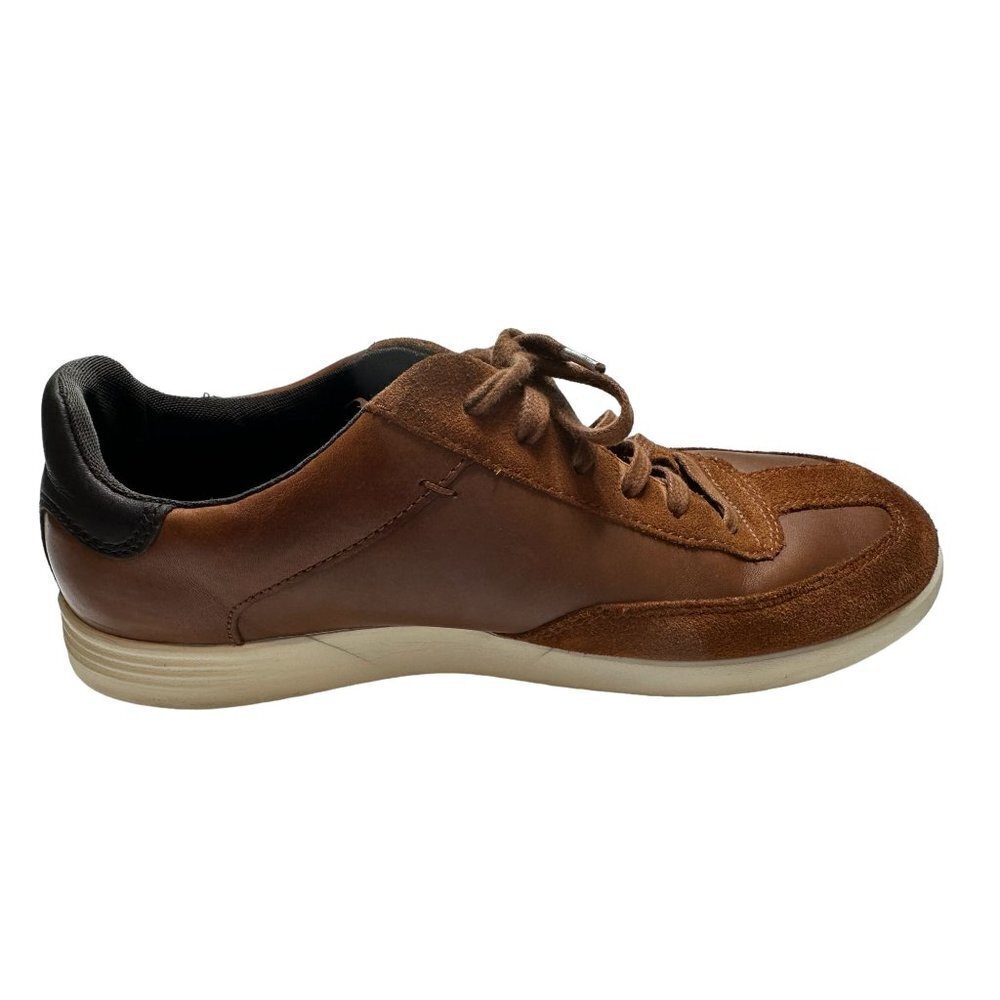 Cole Haan, Brown leather and suede tennis shoe Men's size 8 - Picture 6 of 8